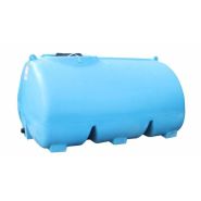 Cuve Duraplas transport d'eau 2500L - PREMIUM - AQUA 2500 avec vanne femelle PVC DN50 et système antiballant