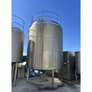 Cuve en acier inoxydable 20 000 litres avec caméra de sécurité - référence : c13082