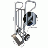 Diable acier transporteur premium 350 kg - ht350/tra Diable acier transporteur premium 350 kg - ht350/tra