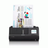Epson ES-C380W Chargeur automatique de documents + Scanner à  feuille 600 x 600 DPI A4 Noir