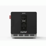 Four à cuisson électrique avec filtre catalytique + commandes électronique compact noir monophasé QE11FN1D Mychef