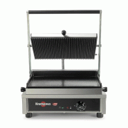 Gril professionnel multi contact intermédiaire plaque sup. Striée /... - PGECID4BO