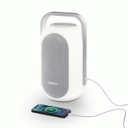 Pickering Enceinte Autonome 60W Lumières couleurs intégrées, Bluetooth - 5 sons de la nature - anti-éclaboussures IPX4 - Mains libres - 3700460209339_0