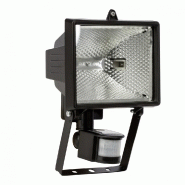 Projecteur à fixer à détection extérieur tanko r7s, 118 mm 400 w, noir