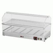 RM GASTRO Vitrine chauffée à deux étages 80x35 REDFOX - VEC 820 - REDFOX - 0615402918985