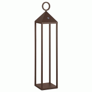 ROSSINI ILLUMINAZIONE Picnic Lampe De Table Led Portable 2,2W Ip54 2700K Cri85 67Cm - Corten - Groupe Rossini - Design En Aluminium Moulé Sous Pressi