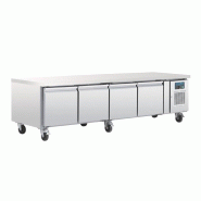 Soubassement réfrigéré positif GN 1/1 Série U 4 portes DA464 Polar