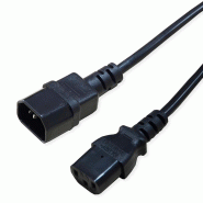 STANDARD Câble de raccordement, IEC 320 C14 - C13, noir, 1,8 m STANDARD Câble de raccordement, IEC 320 C14 - C13, noir, 1,8 m
