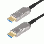 StarTech Cble Optique Actif (AOC) HDMI 2.1 Hybride de 30