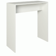 Table pont Vertigo blanc 94x40x100cm