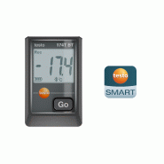 Testo 174 T BT - Enregistreur de température avec Bluetooth et connexion à l'application - Mesure de -30 °C à +70 °C