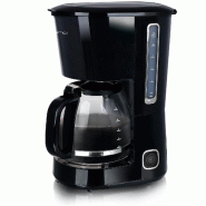 Cafetière Emerio 1,5 L – 12 tasses – Carafe en verre – Filtre amovible – Système anti-gouttes – CME-125129.4 Noir - noir plastique 7333282032517 Cafetière Emerio 1,5 L – 12 tasses – Carafe en verre – Filtre amovible – Système anti-gouttes – CME-125129.4 Noir - noir plastique 7333282032517