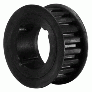 CMW - HZ023-100M - Poulies synchrones avec profil timing H - Moyeu amovible 1210 - 23 dents - Pas de 12.7 mm - Fonte avec traitement phosphatation