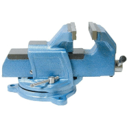 Etau d'établi avec base tournante - 150 mm - Référence 206104_0