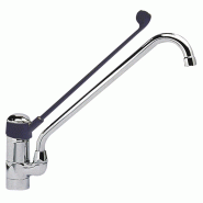 Gastro-Inox HP mélangeur monobloc avec contrôle du coude en plastique, 200 mm - 402415 Gastro-Inox HP mélangeur monobloc avec contrôle du coude en plastique, 200 mm - 402415