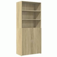 Helloshop26 - Buffet bahut commode armoire meuble de rangement organisateur cuisine salle de séjour salon haut sonoma 80 x 42,5 x 02_0034210 - 300021 Helloshop26 - Buffet bahut commode armoire meuble de rangement organisateur cuisine salle de séjour salon haut sonoma 80 x 42,5 x 02_0034210 - 300021