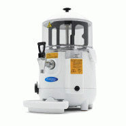 Maxima Distributeur de chocolat chaud - 5L - blanc – 29 × 41 × 46 cm – 1000 W - blanc plastique AKS-09504000