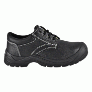 Safety Jogger - Chaussures de sécurité basses en cuir avec embout et semelles en acier SAFETYRUN noir S1P http://carbonn.Fr/img/co/1276.Jpg Taille 3
