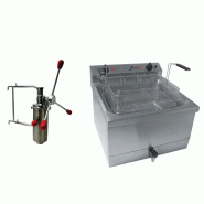 SOFRACA Frit.O. Matic À Chichi 18 Litres Friteuse + Chichi - Réf:13144CHI - 13144CHI