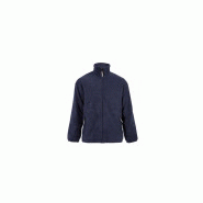 Veste polaire femme bleu isacco (130302-m) taille m_0