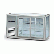 Vitrine réfrigérée positive à poser portes coulissantes Tecfrigo ORIZONT201SS