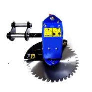 Disques d'élagage conçus pour couper branches, haies et buissons avec précisions jusque 360°