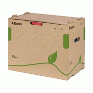 Esselte Lot de 10 Container archives Eco, pour classeurs, ouverture devant, en carton recyclé - 623920