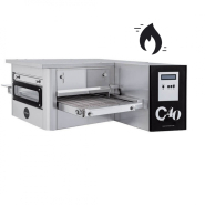 Four tunnel à convection C/40 à gaz - Prismafood - cuisson uniforme à 350°C avec bande transporteuse_0