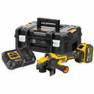 Meuleuse 125 mm XR 18V ADVANTAGE 6Ah Li-Ion Brushless 1 Batterie Coffret TSTAK - Dewalt | DCG409VST1 Meuleuse 125 mm XR 18V ADVANTAGE 6Ah Li-Ion Brushless 1 Batterie Coffret TSTAK - Dewalt | DCG409VST1