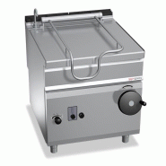 Sauteuse basculante à gaz 80 litres (20 kW) - Promoshop - idéale pour usage professionnel Sauteuse basculante à gaz 80 litres (20 kW) - Promoshop - idéale pour usage professionnel