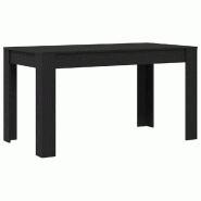 VidaXL Table de salle à manger / Table de repas Chêne noir Modèle Boréal Panorama Prime - 862053