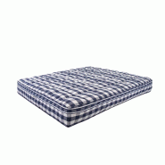 AC ANGEL CERDA Angel Cerdá Matelas hybride en latex naturel avec mini ressorts ensachés Cooltex 160x200 7235C 160 x 200 x 31 - bleu Mousse à mémoi