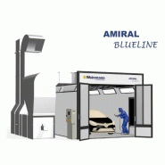 Amiral blue line - cabine de peinture - weinmann - vitesse d'air : 0,4m/seconde