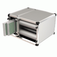 Caisson a charbon actif de ventilation filtre à air 1500m3 sans moteur - P7223.0515
