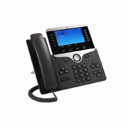 Cisco 8861 Noir, Argent Wifi téléphone fixe_0