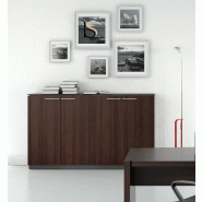 Crédence basse de rangement Status - MDD. - Noyer_0