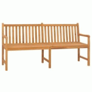 Helloshop26 - Banc de jardin meuble de patio d'extérieur terrasse 180 x 60 x 90 cm bois de teck solide 02_0011272 - 3000618147767 Helloshop26 - Banc de jardin meuble de patio d'extérieur terrasse 180 x 60 x 90 cm bois de teck solide 02_0011272 - 3000618147767
