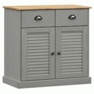 Helloshop26 - Buffet bahut commode armoire meuble de rangement organisateur cuisine salle de séjour salon avec tiroirs 78 x 40 x 75 02_0030141 - 3000_0