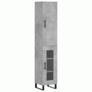 Helloshop26 - Buffet bahut commode armoire meuble de rangement organisateur cuisine salle de séjour salon haut 34,5 x 34 x 180 cm 02_0034378 - 300021 Helloshop26 - Buffet bahut commode armoire meuble de rangement organisateur cuisine salle de séjour salon haut 34,5 x 34 x 180 cm 02_0034378 - 300021
