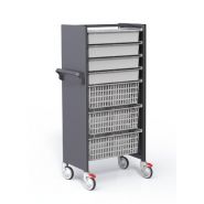 Mo-loc600 - chariot médical - allibert medical - poids structure nue 27kg