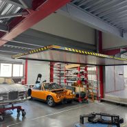 Monte-voiture avec passage libre sous charge - sur-mesure -  DH-VO