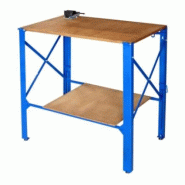 Outifrance Établi de chantier pliable 80 x 50 cm - 3223430172551