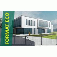 Portail autoporté grillagé eco - 6000 / 2000 Portail autoporté grillagé eco - 6000 / 2000