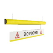 Protection suspendue à Mémoire  de forme pour portes