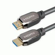 Roline atc câble hdmi avec ethernet ultra hd 8k, m/m, noir, 1 m_0