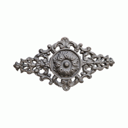 Rosace palmette à visser H.210 x L. 390mm - ep.30