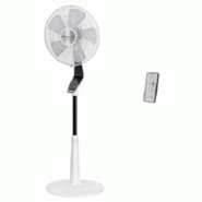 ROWENTA Ventilateur Sur Pied 40cm 34w Noir Avec Télécommande VU5690F0 - blanc 3121040090879