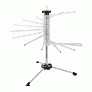 Séchoir à pâtes PRO pour jusqu'à 2 kg de pâtes fraîches, 14 bras, en inox et polycarbonate_0