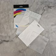 Sachet avec zip - 50 à 100 µm - en PEBD ou PP 100 % recyclable, idéal alimentaire et quincaillerie