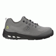 Safety Jogger - Chaussures de sécurité basses décontractées ultra-respirantes avec embout en acier ECOFITZ gris S1P Gris Taille 38 - 38 gris mati�